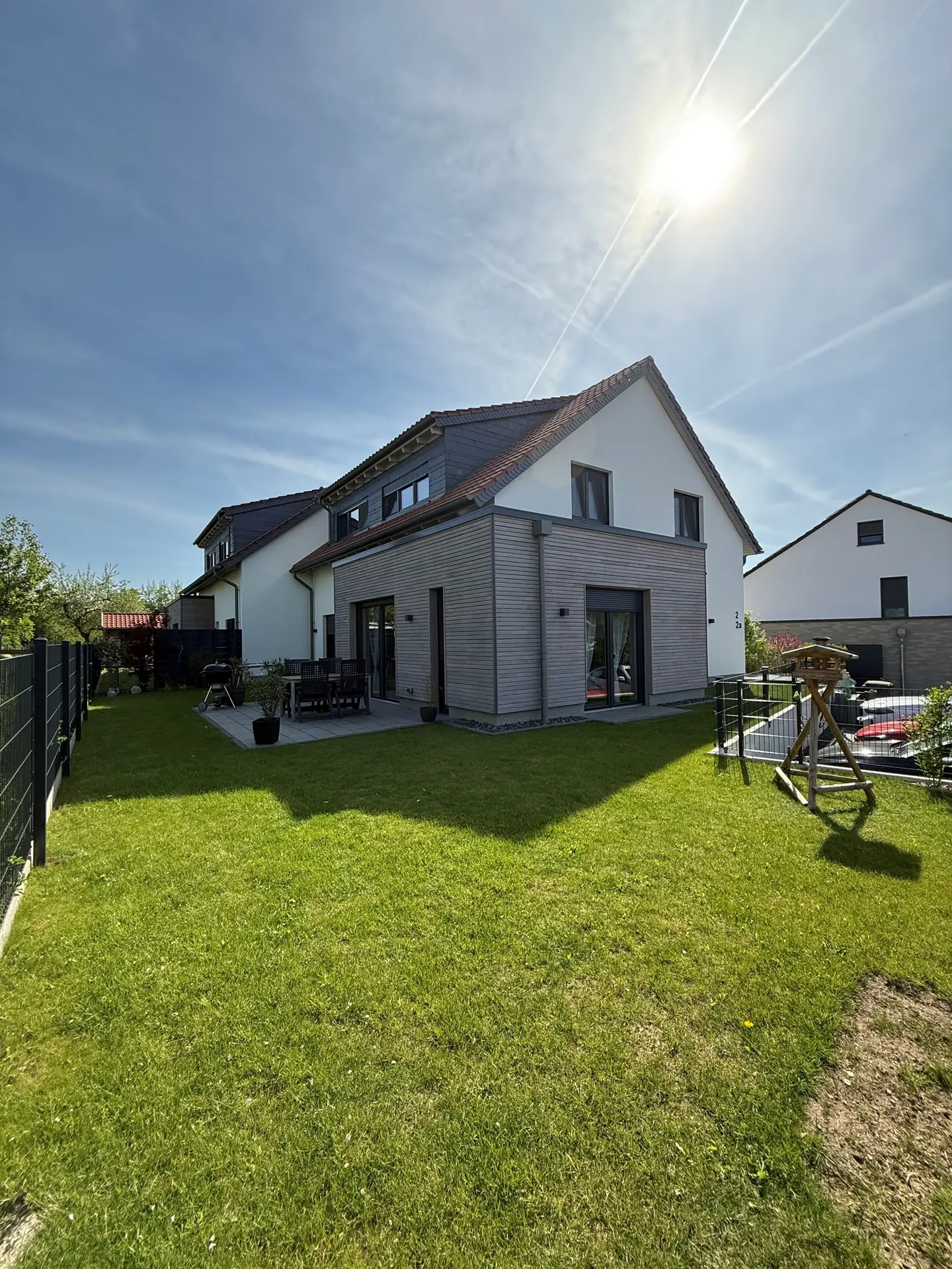 Doppelhaushälfte im landschaftlichen Sickte-1